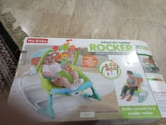 Hu baby rocker with box