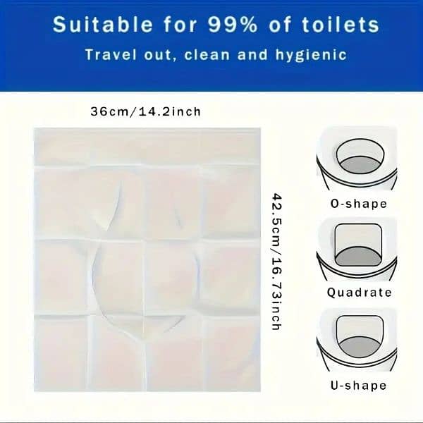 Disposable Toilet Seats Covers 1 Pack inside 10 Pcs 1