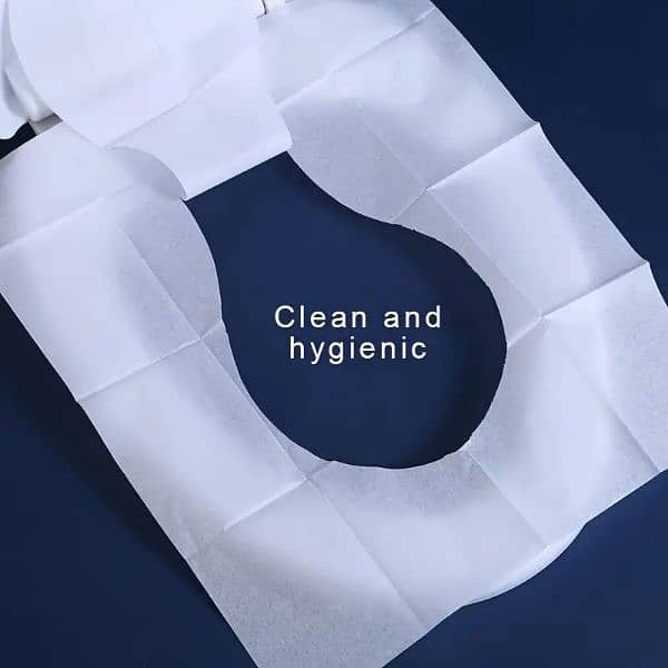 Disposable Toilet Seats Covers 1 Pack inside 10 Pcs 2