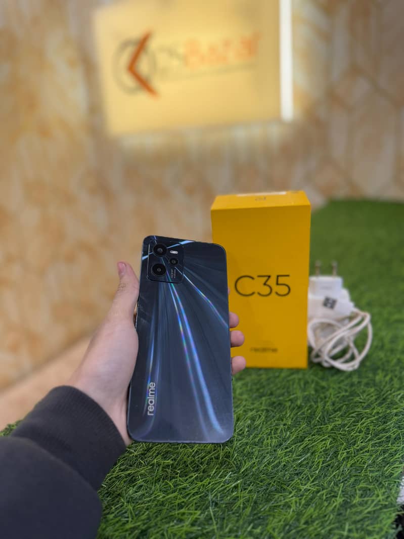 Realme C35 4gb Ram 128gb Storage Dual Sim Pta Approved With Box 0