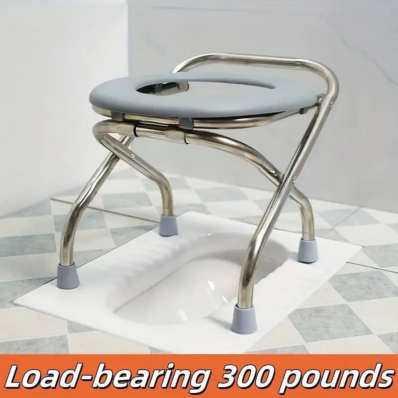 Commode Stool For Travelling | Stainless steel Commode Stool 8