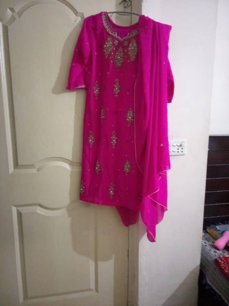 i want to sell only 1 time used clothes also some unstitched clothes. 9