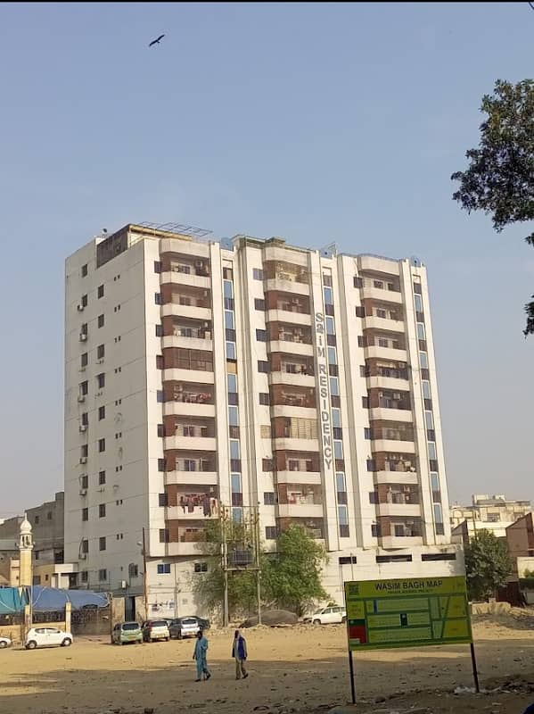 2 BED DD FLAT FOR SALE IN GULSHAN-E-IQBAL 13 D/2 0