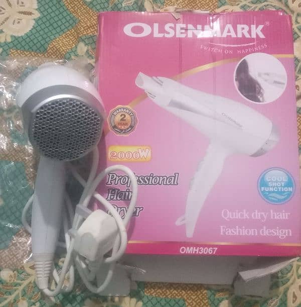 Olsenmark professional hair dryer 1