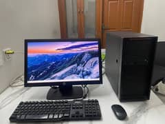 Lenovo ThinkStation P300 3.30GHz with HP 20-inch LCD Monitor