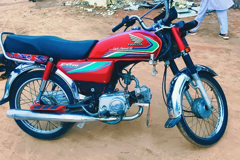 Honda Cd70 2017 Model Lush Condition 1