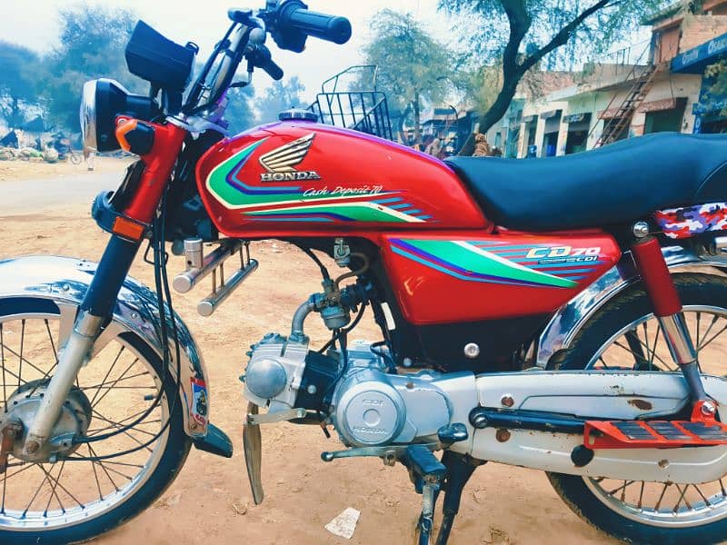 Honda Cd70 2017 Model Lush Condition 2