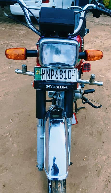 Honda Cd70 2017 Model Lush Condition 5