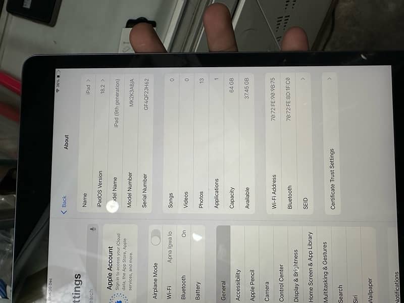 ipad 9Th Generation (64GB) 3