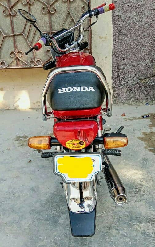 Honda CD 70 model 2021 3