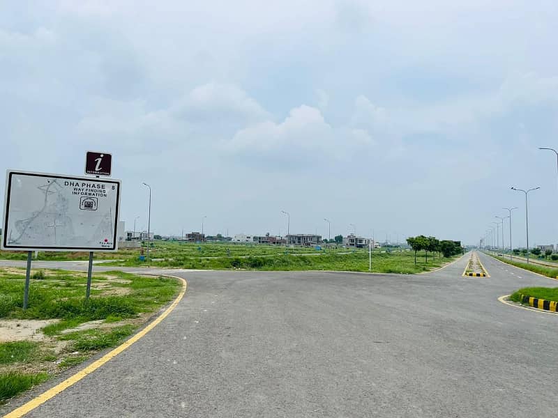 1 Kanal On 70Ft Road Residential Plot 479 For Sale In DHA Phase 8 Block S 0