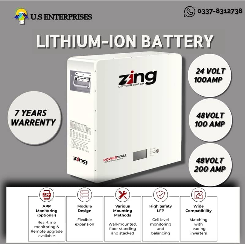 ZINGZING LITHIUM ION BATTERY 0