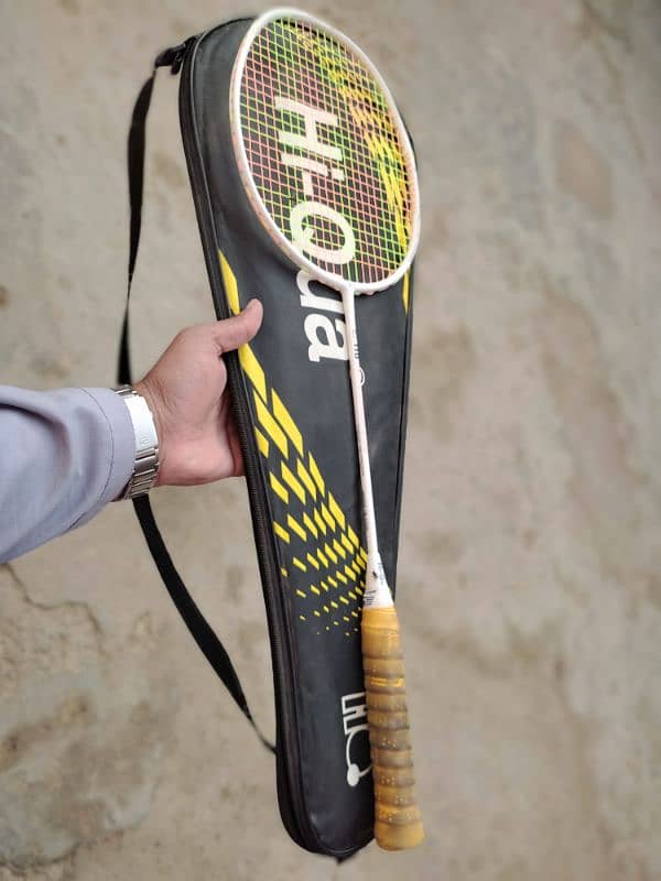 Hi-Qua 110 single Badminton racket 0