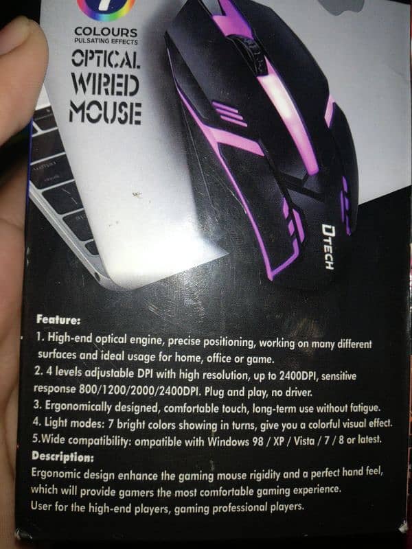 budget friendly RGB Gaming mouse 1