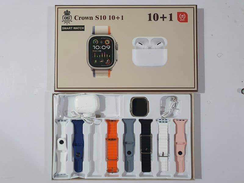 Crown S10 10+1 Smart Watch 3