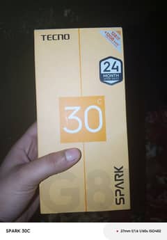 Tecno spark 30c,12/128, just 2 days use