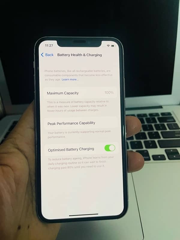 iPhone x 256 gb official pta approve 4