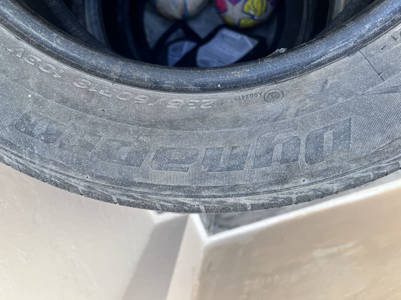 235/60/18 used tyres . Still having plenty of tread. 1