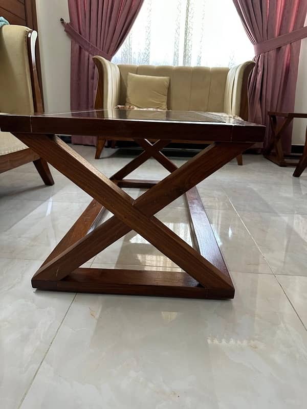 Sheesham wood tables 3 pcs set 1