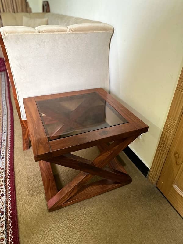 Sheesham wood tables 3 pcs set 5