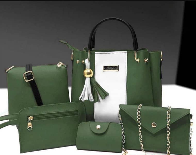 5 PC women handbag set 2