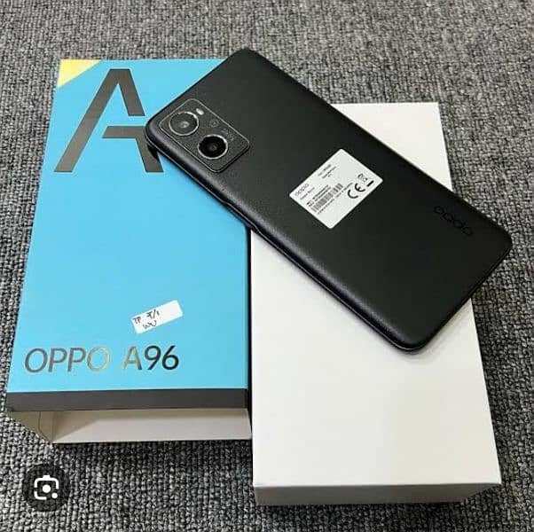 oppo a96 with box charger good condition 8+4gb 128gb 0