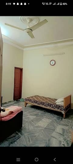 Fully furnished 2 Bedroom Available For Rent Near To High Court Multan AC, Almari, single Bed, Sofa -