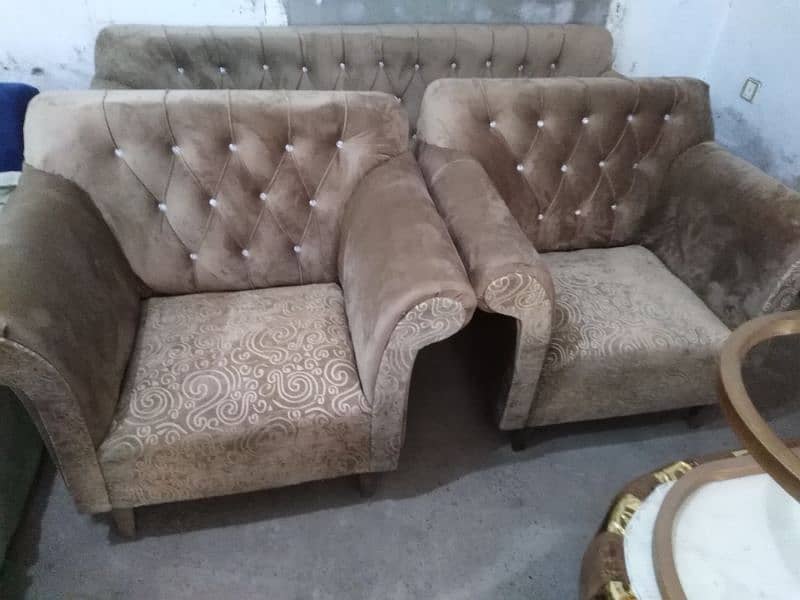 5 seater luxury sofa set 0