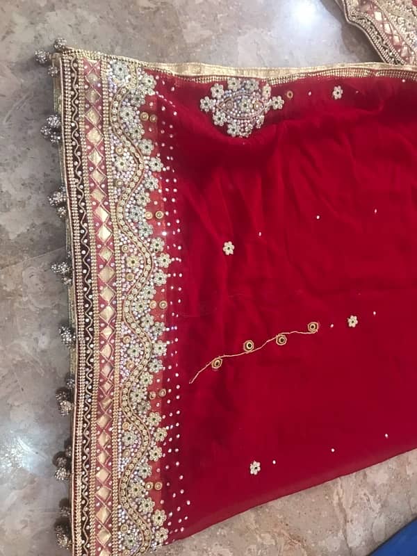 bridal dress barat or walima both 7