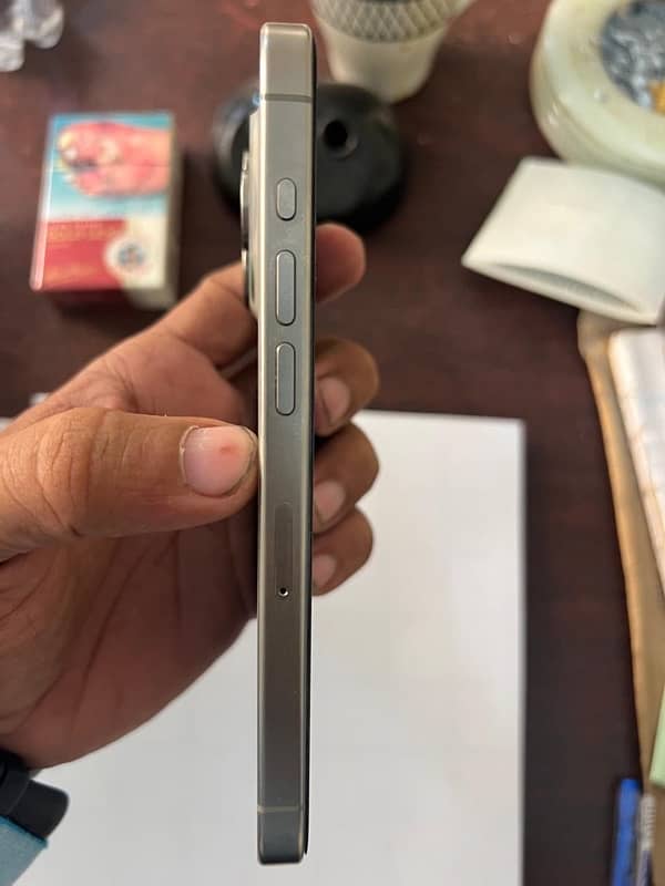 iPhone 15 Pro (Natural Titanium) PTA Approved Complete Box 3