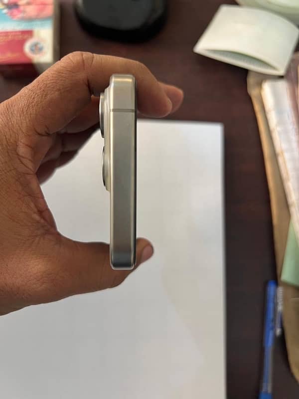 iPhone 15 Pro (Natural Titanium) PTA Approved Complete Box 4