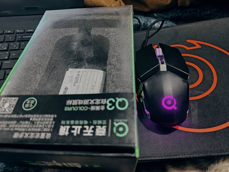 Aonq Q3 Rgb dpi mouse 0