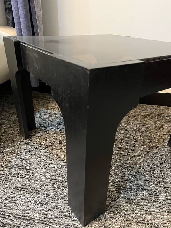 3 set of center tables in black 2