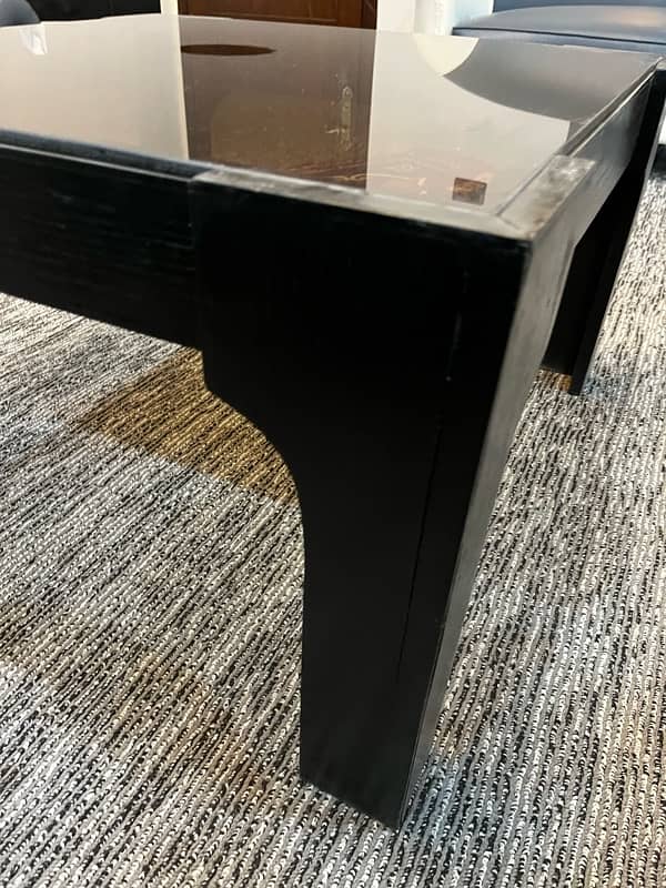 3 set of center tables in black 5