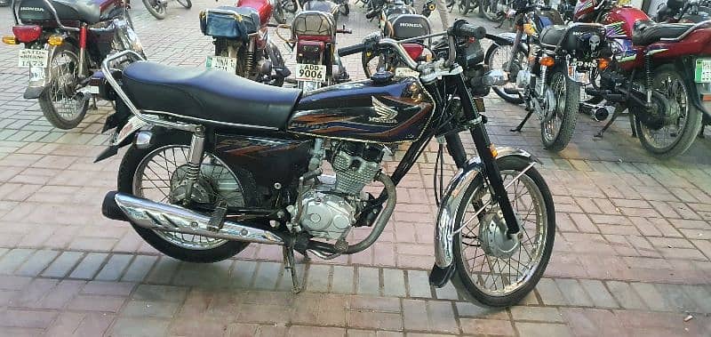 Honda cg 125 2018 model mint condition 0