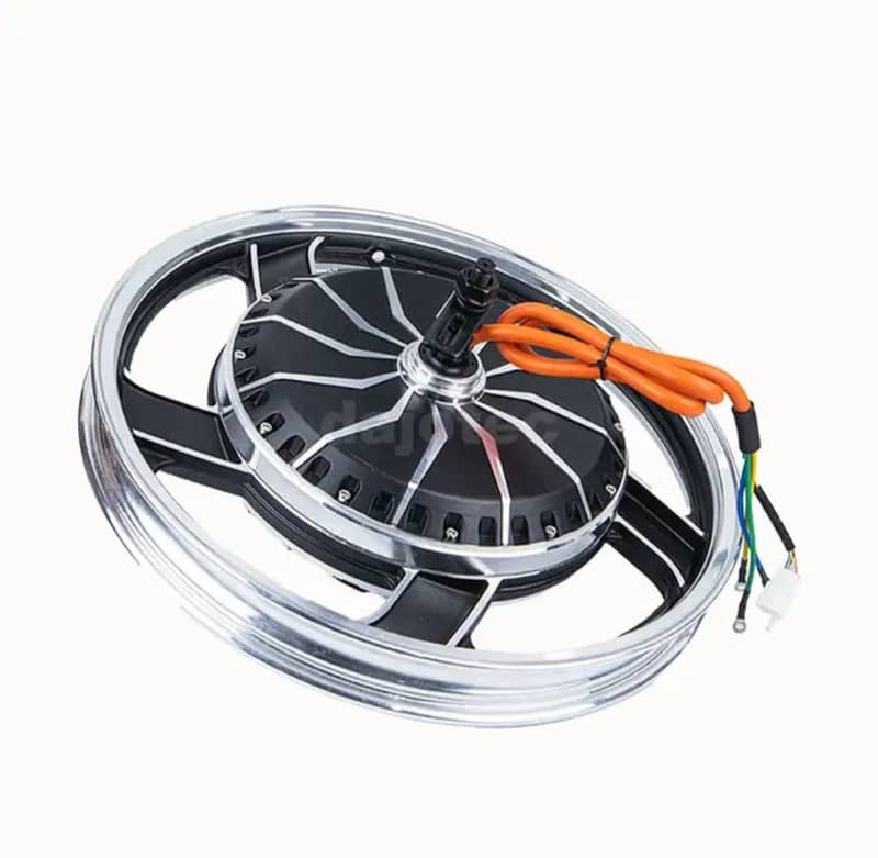 Alloy Rim BLDC Electric Bike Motor with Disc Brake System 1500W 8