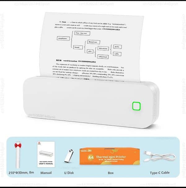 A4 thermal Printer 8