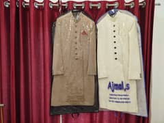 Branded 2 Grooms Sherwani Available