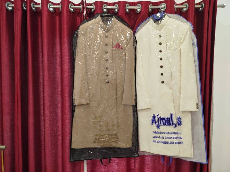 Branded 2 Grooms Sherwani Available 0