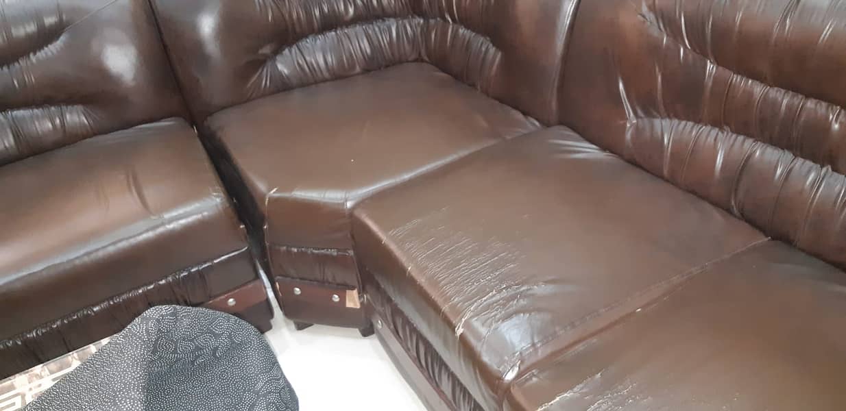 7 Seater, Corner Sofa Set 1