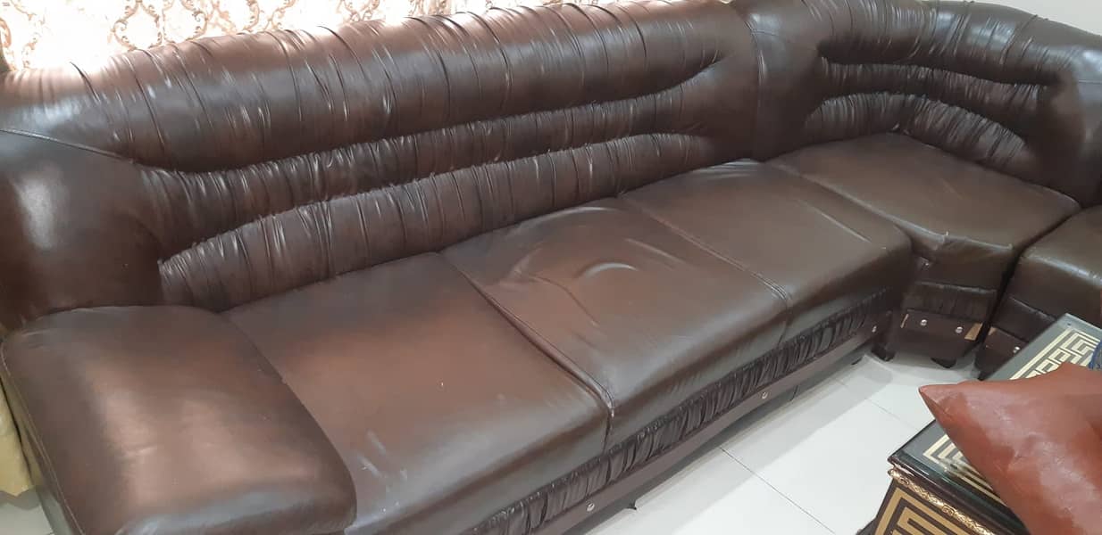 7 Seater, Corner Sofa Set 7