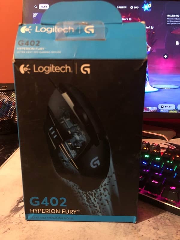 Logitech G402 | with grip tapes| 3