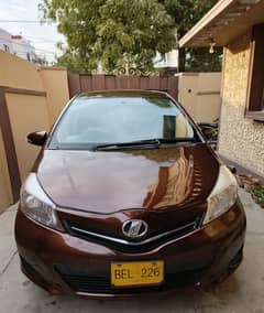 Toyota Vitz 2012 model registered 2015 1st owner car