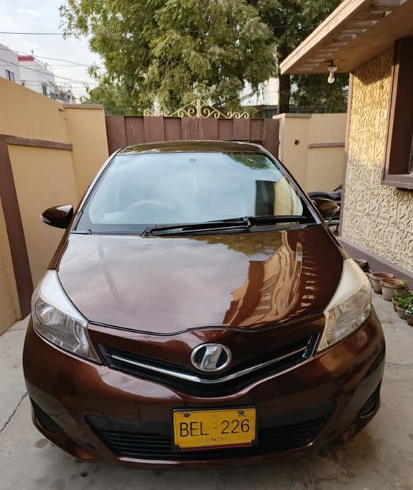 Toyota Vitz 2012 model registered 2015 1st owner car 0