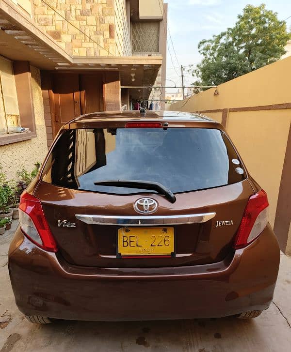 Toyota Vitz 2012 model registered 2015 1st owner car 5