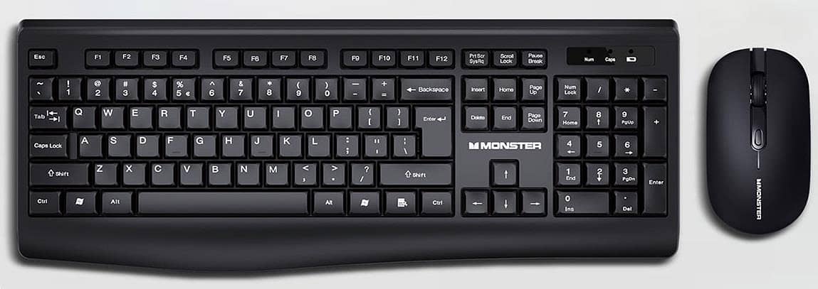 MONSTER AIRMARS KM3 PRO WIRELESS KEYBOARD & MOUSE 0