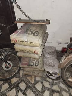 Cement Bags for sale (6 Bags]