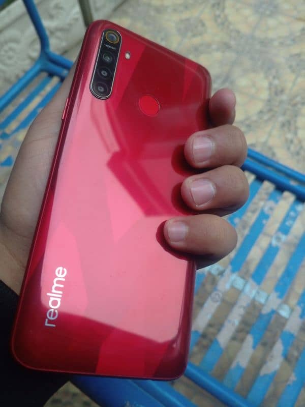 mobile for sale realme 5s good condition 0