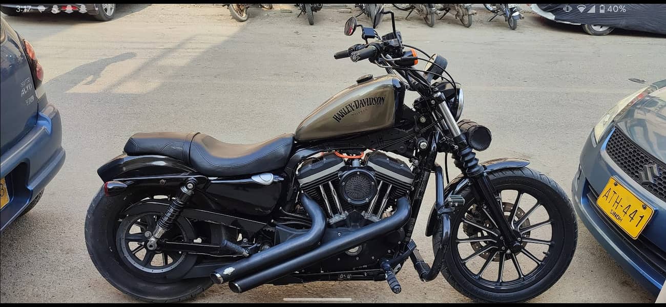 Harley davidson Iron 883 (2011) MODEL  | Harley in bikes | Iron 883 10