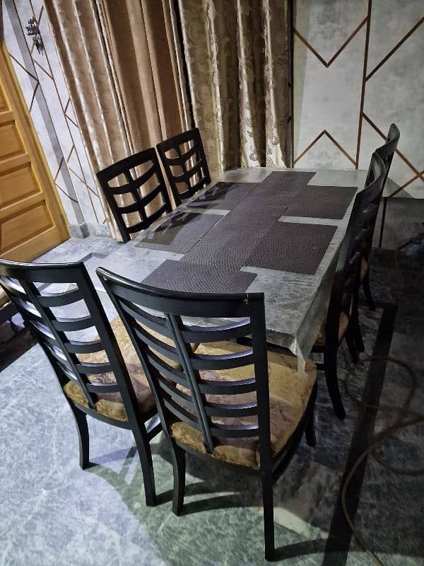 6 chair dining table 1